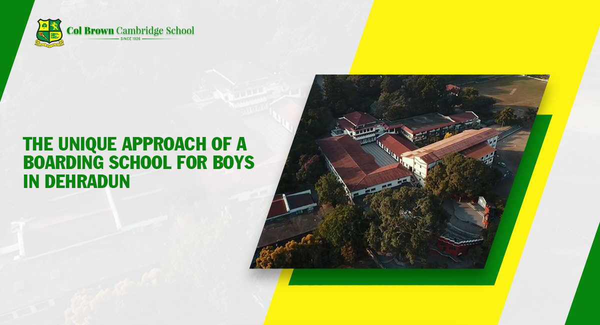 THE UNIQUE APPROACH OF A BOARDING SCHOOL FOR BOYS IN DEHRADUNPicture